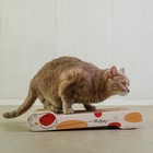 Когтеточка из картона с кошачьей мятой Meow, 45 × 18 см - фото 6392141