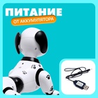 Робот собака «Пультовод» ZHORYA, программируемый, на пульте управления, интерактивный: свет, звук, танцующий, музыкальный, на аккумуляторе, на русском языке - Фото 4