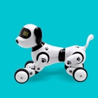 Робот собака «Пультовод» ZHORYA, программируемый, на пульте управления, интерактивный: свет, звук, танцующий, музыкальный, на аккумуляторе, на русском языке - Фото 7