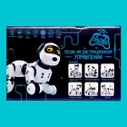 Робот собака «Пультовод» ZHORYA, программируемый, на пульте управления, интерактивный: свет, звук, танцующий, музыкальный, на аккумуляторе, на русском языке - Фото 8