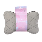 Подушка автомобильная подарочная, косточка, на подголовник, "Для тебя", велюр, бежевый, 16 х 24 см - Фото 8