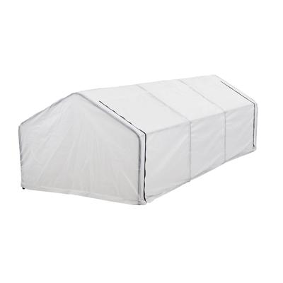 Мини-теплица, 3.7×1.4×1.15 м, стальной каркас d=16 мм, спанбонд 60 г/м²