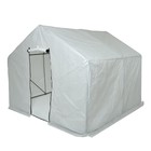 Теплица, 2.5×2.45×2.1 м, оцинкованный металл, профиль d=25 мм, чехол из спанбонда 90 г/м², МИКС - Фото 2