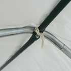 Теплица, 2.5×2.45×2.1 м, оцинкованный металл, профиль d=25 мм, чехол из спанбонда 90 г/м², МИКС - Фото 3