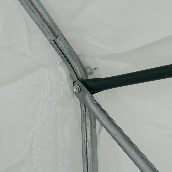 Теплица, 2,5 × 2,45 × 2,1 м, оцинкованный металл, профиль d = 25 мм, чехол из спанбонда 90 г/м², МИКС - фото 1888071746