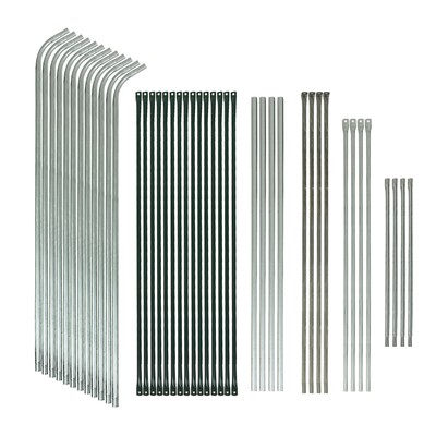 Теплица, 3.7×2.45×2.1 м, оцинкованная, профиль d=25 мм, с чехлом 90 г/м²