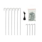 Теплица, 3.7×2.45×2.1 м, оцинкованный металл, профиль d=25 мм, чехол из спанбонда 90 г/м² - Фото 4