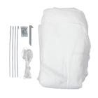 Теплица, 3.7×2.45×2.1 м, оцинкованный металл, профиль d=25 мм, чехол из спанбонда 90 г/м² - Фото 6