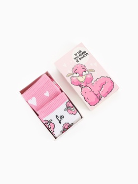 Носки женские KAFTAN «Лама», набор 2 пары, размер 36-40 5301729