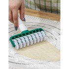 Валик для нарезки теста KONFINETTA «Сладость», фактурный, 14×17×4 см, белый - Фото 3