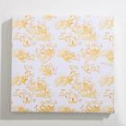 Подставка для десертов и фруктов 2-х ярусная «Изида», 25×25×26 см, цвет золотой - фото 21221147