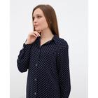 Рубашка (сорочка) женская KAFTAN «Точки», цвет синий, размер 40-42 - Фото 5