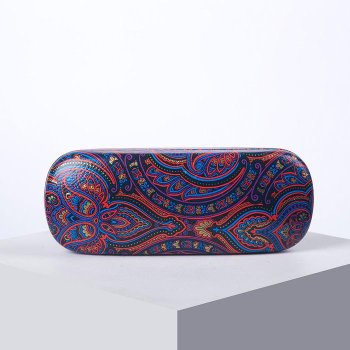 Футляр для очков, 16,5 × 3,5 × 6,5 см, цвет фиолетовый - Фото 1