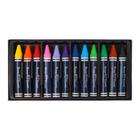 Мелки пастельные 12 цветов HappyColor, на масляной основе, МИКС - Фото 3