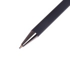 Ручка шариковая поворотная, 0.7 мм, Bruno Visconti Bergamo, стержень серый, серый металлический корпус, в металлическом футляре - фото 6392411