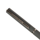 Ручка шариковая поворотная, 0.7 мм, Bruno Visconti Bergamo, стержень серый, серый металлический корпус, в металлическом футляре - Фото 3
