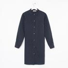 Рубашка (сорочка) женская KAFTAN «Точки», цвет синий, размер 48-50 - Фото 7