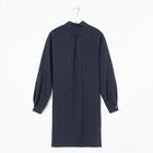 Рубашка (сорочка) женская KAFTAN «Точки», цвет синий, размер 52-54 - Фото 11