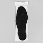 Стельки для обуви, ароматизированные, антибактериальные, 38 р-р, пара, цвет чёрный - Фото 4