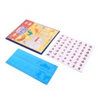 Касса букв, слогов и счета Calligrata, c цветным рисунком, А5, ПВХ - Фото 5