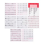 Касса букв, слогов и счета Calligrata, c цветным рисунком, А5, ПВХ - Фото 3