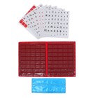 Касса букв, слогов и счета Calligrata, c цветным рисунком (оборотная), А5, ПВХ, МИКС - Фото 3