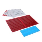 Касса букв, слогов и счета Calligrata, c цветным рисунком (оборотная), А5, ПВХ, МИКС - Фото 4