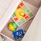 Комод 3-х секционный «Колорит», бежевый - Фото 3