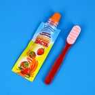 Сахарное ассорти: конфета и жидкая карамель «Зубная щетка с пастой», 15 г - Фото 2