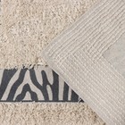 Коврик для дома Доляна «Зебра», 40×60 см, молочный - Фото 4