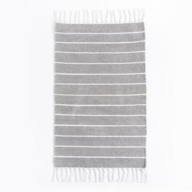 

Ковер Strip Grey 50х80 ± 3 см, 1400 гр/м2, 100% хлопок