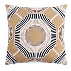 Наволочка декоративная 40×40 см, Circle beige, 100% хлопок - Фото 5