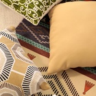 Наволочка декоративная 40×40 см, Circle beige, 100% хлопок - Фото 3