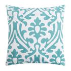 Наволочка декоративная 40×40 см, Monograms mint, 100% хлопок - Фото 3
