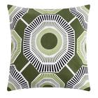 Наволочка декоративная 40×40 см, Circle green, 100% хлопок - Фото 3