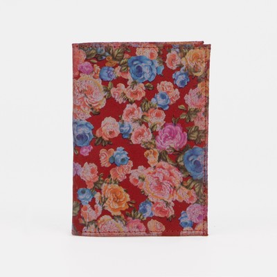 Обложка для паспорта, цвет красный