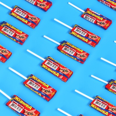 Конфета жевательная «Жевамба» Super tatoo кола, 10 г