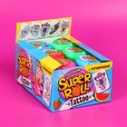 Жевательная резинка SUPER ROLL TATTOO, ассорти, 12 г - Фото 2