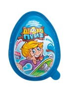 Печенье «Шокоприз» с шоколадной пастой и игрушкой, яйцо-сюрприз, для мальчиков, 15 г - Фото 3