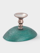 Блюдо сервировочное Inspiration, d=22 см, на ножке, стекло, цвет изумрудный - Фото 6