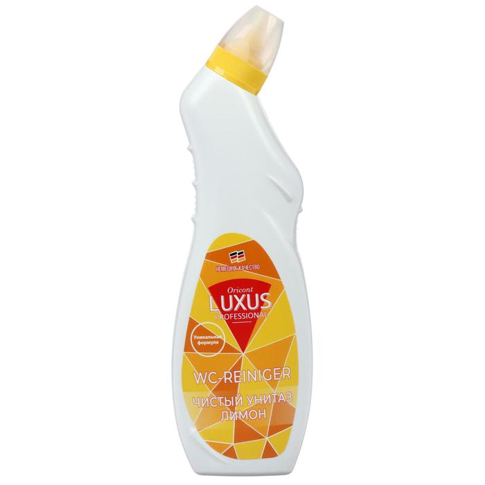 Гель для чистки унитазов Luxus «Чистый унитаз», лимон, 750 мл - Фото 1