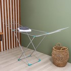 Сушилка для белья напольная, 220×50×90 см, 25 м, хром - Фото 5