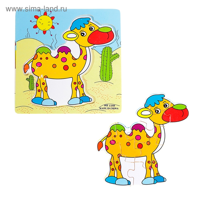 Пазл - малыш "Верблюд" - Фото 1