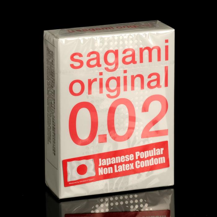 Презервативы Sagami Original 002, 3 шт./уп. - Фото 1