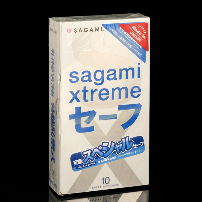 Презервативы Sagami Xtreme Ultrasafe, 10 шт./уп. - Фото 1