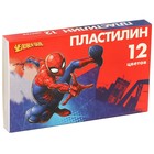 Пластилин 12 цветов 180 г «Супергерой», Человек-паук - фото 3976208