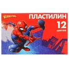 Пластилин 12 цветов 180 г «Супергерой», Человек-паук - фото 3976210
