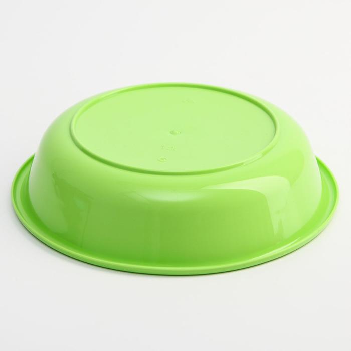 Миска - тарелочка детская глубокая «Друзья», цвет зеленый, 550 мл - фото 1907203703