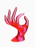 Подставка для украшений QF «Рука», 10.5×8×16 см, розовая - Фото 3