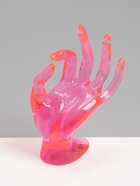 Подставка для украшений QF «Рука», 10.5×8×16 см, розовая - Фото 5